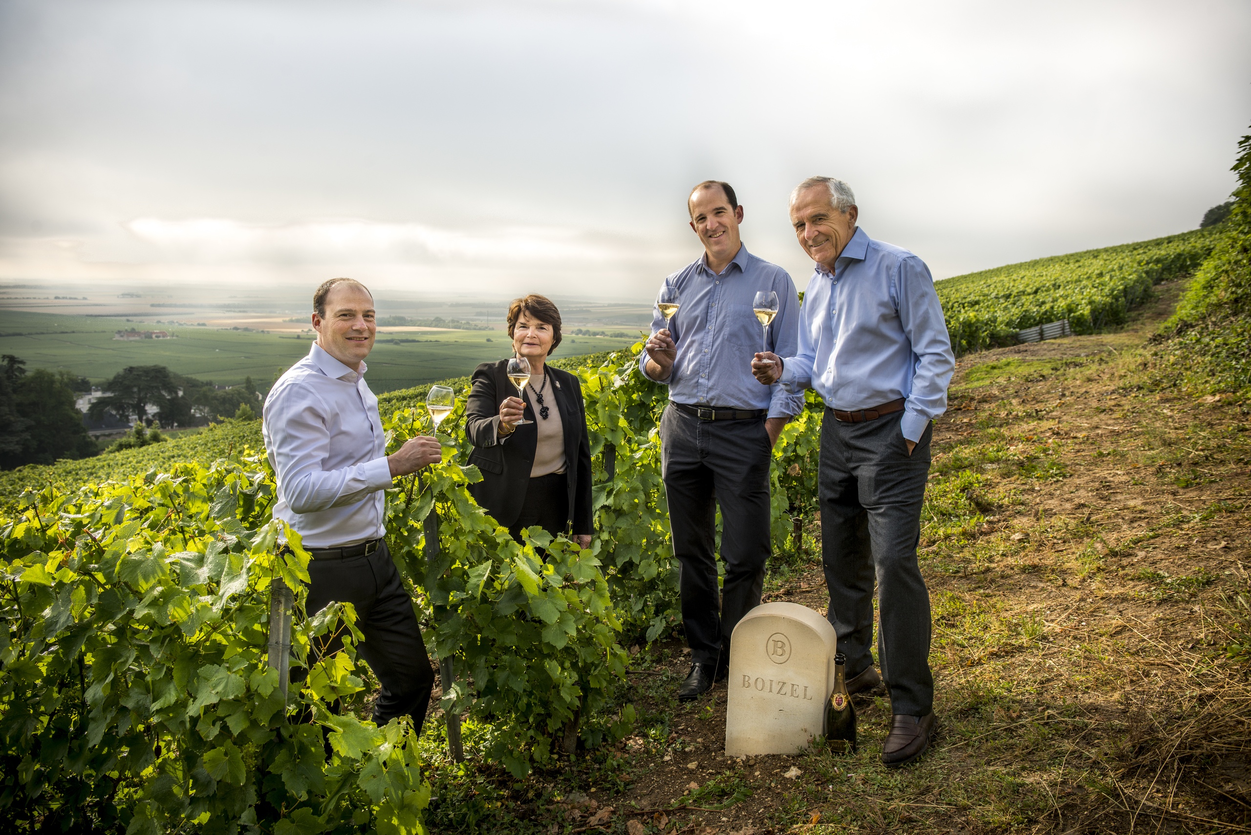 La famille - Champagne Boizel - Epernay France