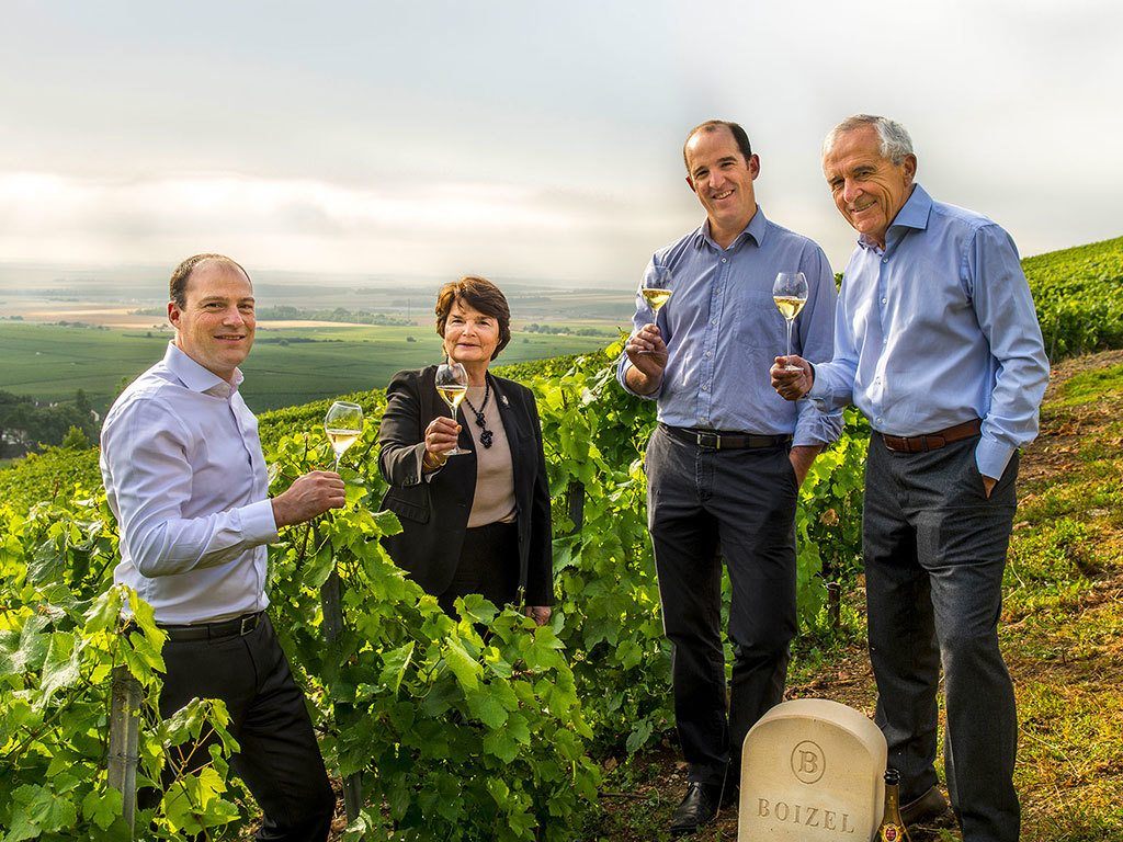 A family - Champagne Boizel - Epernay France