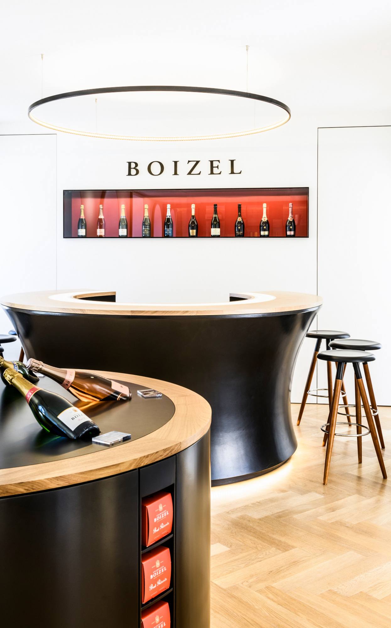 Champagne Boizel - Atelier 1834 - Tasting room